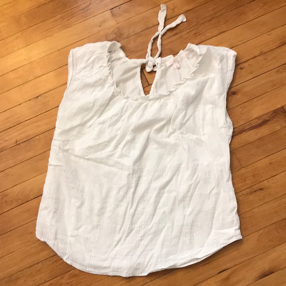 LC Lauren Conrad white shirt